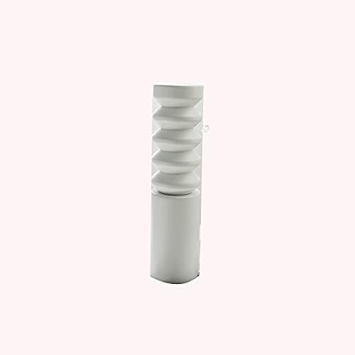 JAJKAFCL Pepper Grinder Manual Wooden Geometric
