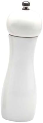 Unomor 6-Inch Ceramic Pepper Mill and Salt Shaker Set