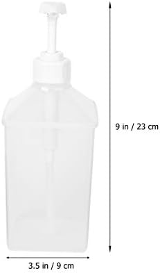 Cabilock 3PCS Plastic Squeeze Condiment Bottles 1