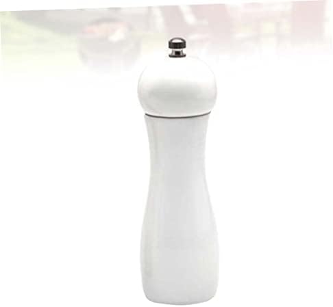 Unomor 6-Inch Ceramic Pepper Mill and Salt Shaker Set