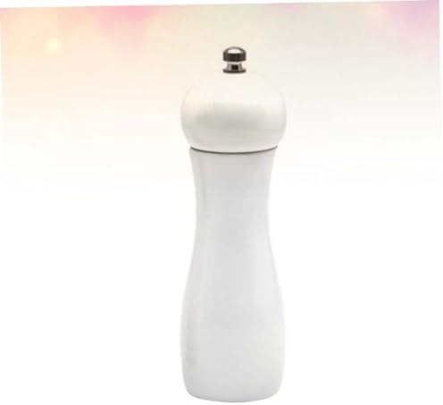 Unomor 6-Inch Ceramic Pepper Mill and Salt Shaker Set