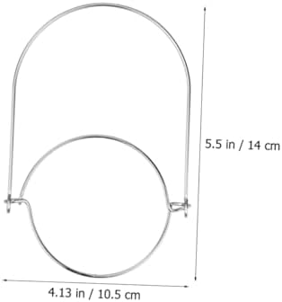 Stainless Steel Mason Jar Hooks 10 Pieces Set 1