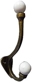 PARIJAT HANDICRAFT Blue Ceramic Wall Hook Key Holder 1