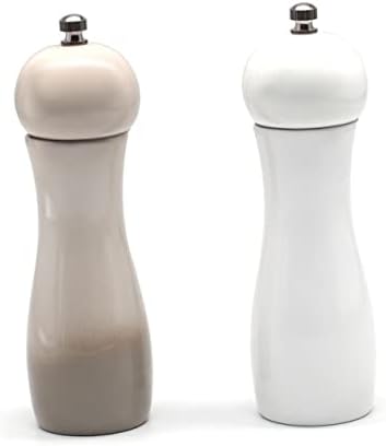 Hoement Manual Pepper Mill and Salt Shaker Set