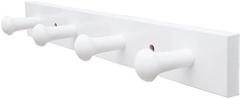 Stylish Wooden Wall Coat Rack for Kids Room