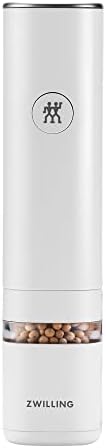 ZWILLING Enfinigy Electric Salt Pepper Mill - White