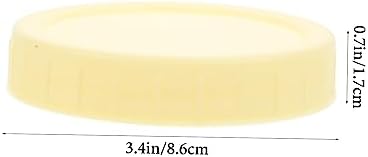 BESTOYARD 10pcs Wide Mouth Mason Jar Lids