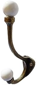 PARIJAT HANDICRAFT Blue Ceramic Wall Hook Key Holder 1