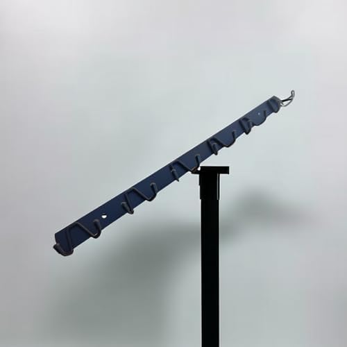AOLZUNK Heavy Duty Wall Mounted Coat Rack with Towel Hooks and Robe Hangers