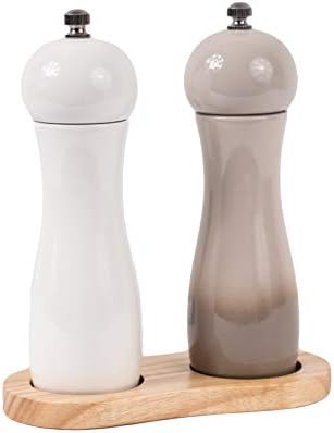 Salt and Pepper Mill Tray - Rubber Wood 5 cm Inner Diameter