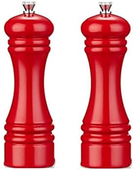 Wooden Salt Pepper Mill Set 2 Pack