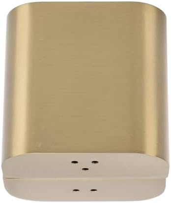 LIZEALUCKY 2Pcs Salt Pepper Shakers Set Stainless Steel with Lids
