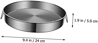 Mikinona Stackable Stainless Steel Steamer with Pressure for Canning
