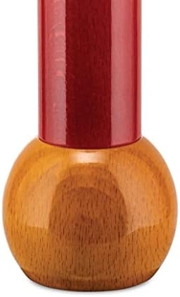 Alessi Design Wooden Pepper Mill in Red