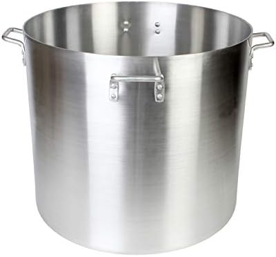 160 Quart Aluminum Stock Pot with Side Handles