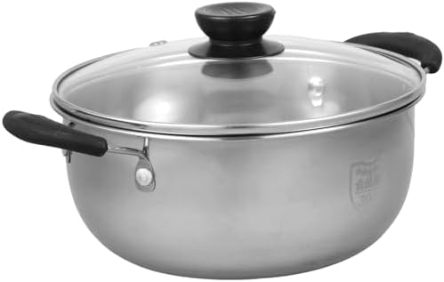 Zerodeko Stainless Steel Steamer Pot with Lid for Induction