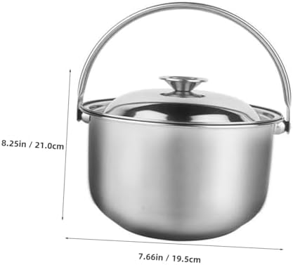 BRIGHTFUFU Multi-Purpose Stainless Steel Stockpot