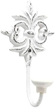 WHW Chateaux Fleur De Lis Wall Hooks Set of 4