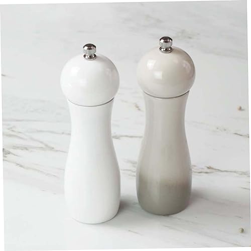 Hoement Manual Pepper Mill and Salt Shaker Set