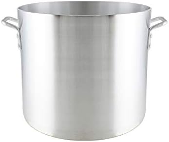 16 Quart Aluminum Stock Pot with Riveted Handles 1