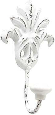 WHW Chateaux Fleur De Lis Wall Hooks Set of 4