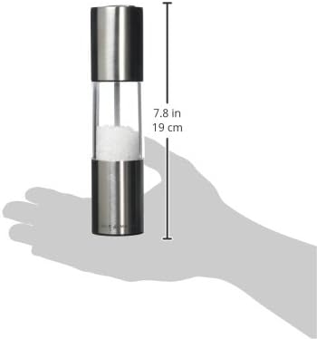 Cole Mason Oslo Pepper Mill SilverClear
