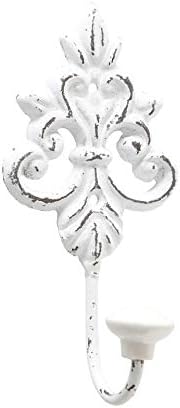 WHW Chateaux Fleur De Lis Wall Hooks Set of 4