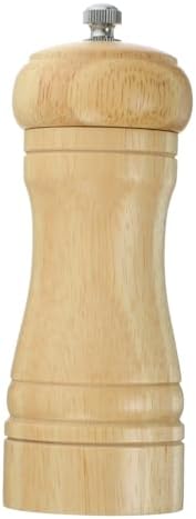 Ciieeo 2 Pcs Manual Pepper Mill and Salt Shaker