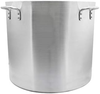 160 Quart Aluminum Stock Pot with Side Handles
