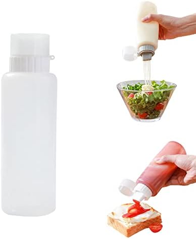 Katutude 5-Hole Condiment Squeeze Bottle 175ml with Leak Proof Cap