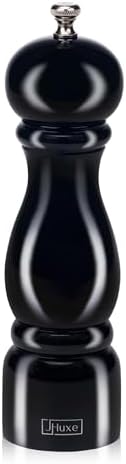Classic Wood Pepper Mill Grinder with Ceramic Rotor