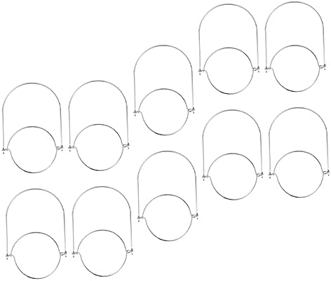 BESTOYARD 10PCS Mason Jar Hanger with Wire Handles