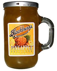 Blackburns Pineapple Preserves 18oz Glass Jar Pack of 3 1