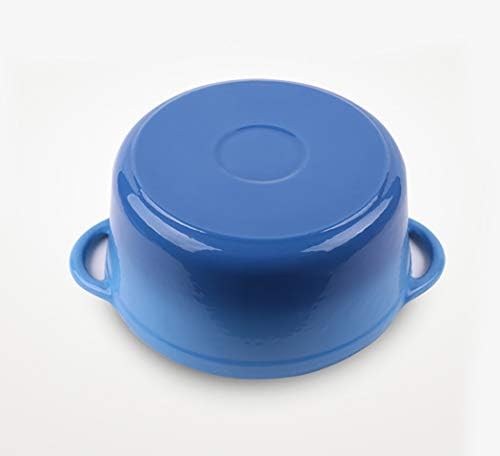 YYMIYU 26cm Blue Cast Iron Enamel Stockpot 1
