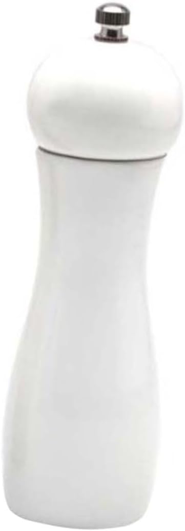 Unomor 6-Inch Ceramic Pepper Mill and Salt Shaker Set