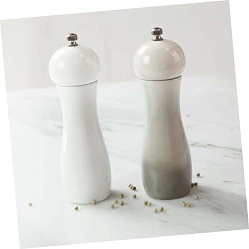 Hoement Manual Pepper Mill and Salt Shaker Set