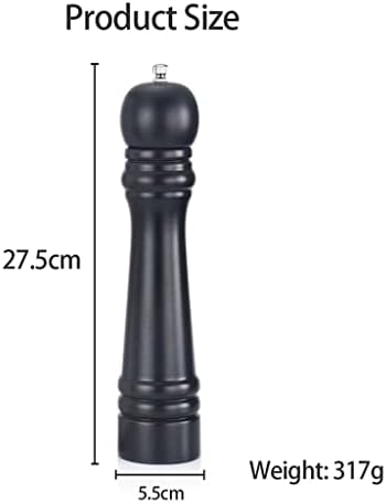 HXDMY Wooden Salt Pepper Grinder with Ceramic Core