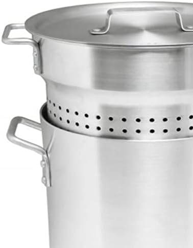 TrueCraftware 20 Qt Aluminum Pasta Cooker 3-Piece Set