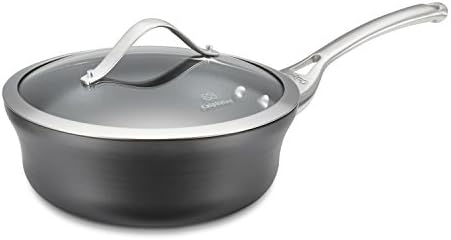 Calphalon Contemporary 2 12 Quart Black Sauce Pan