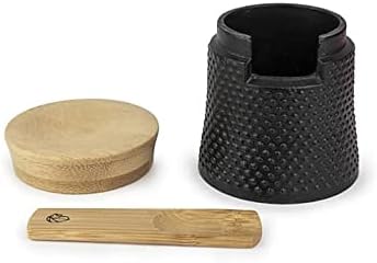 Peugeot Bali Black Cast-Iron Pepper Mill Salt Cellar Set 1