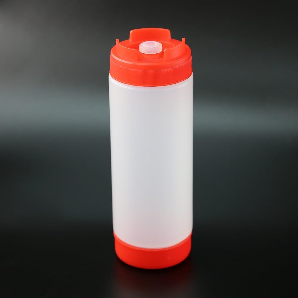 Condiment Squeeze Bottles 20oz Refillable Inverted Dispenser 1