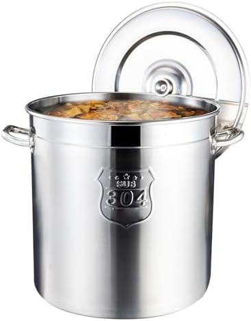 AIZYR 304 Stainless Steel Stock Pot with Lid