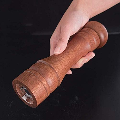 sdneNest Adjustable Wooden Salt and Pepper Mill Set