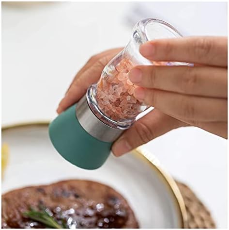 INKTUS 2pcs Adjustable Pepper Salt Grinder Set