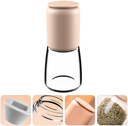 Zerodeko Pepper Grinder Coarseness Adjuster 150ml Glass Mill Set 1
