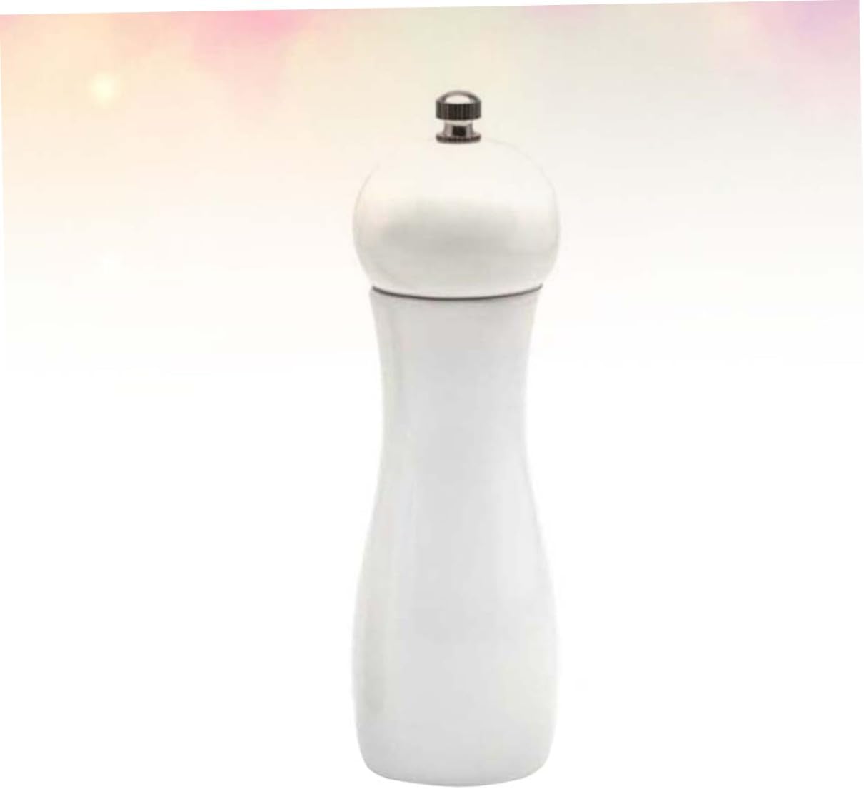 Unomor 6-Inch Ceramic Pepper Mill and Salt Shaker Set