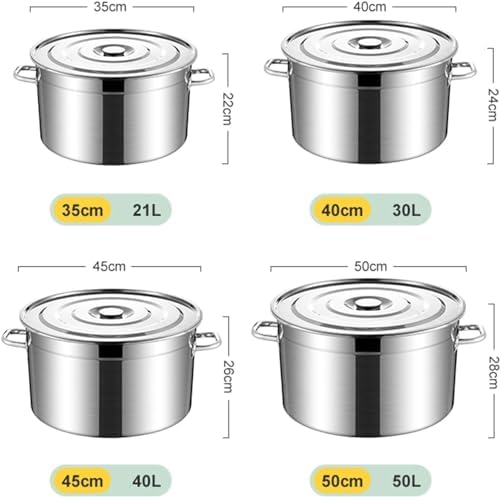 DAOUXIAOSP 45cm 4 Holes Pasta Pot with Strainer Basket 1
