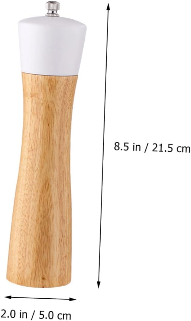 IMIKEYA Refillable Pepper Salt Mill Shaker