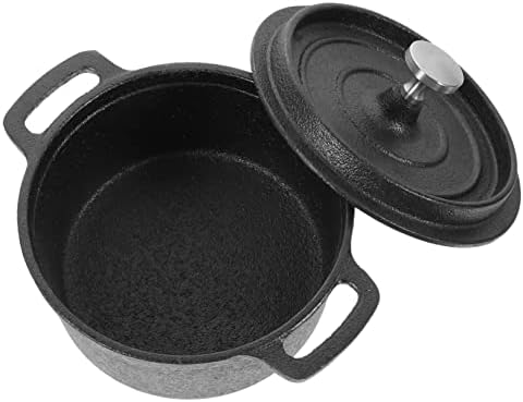 BRIGHTFUFU Dual Handle Stockpot with Lid and Steamer Function