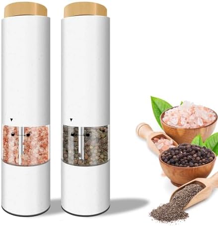 AmaCielo Electric Salt and Pepper Shaker Set 2pcs